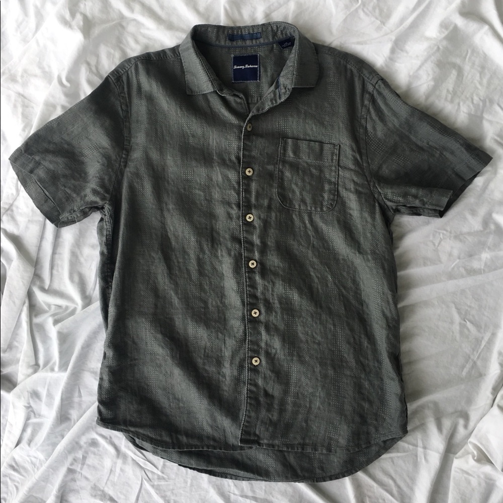 Tommy Bahama Men’s Short Sleeve Linen Shirt